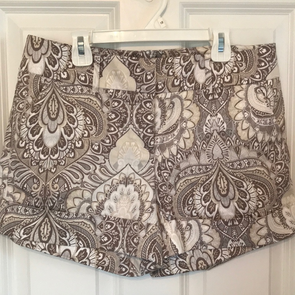 Paisley pattern cotton Shorts